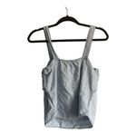 Madewell  Denim Chambray Camisole Tie Tank Top Size 2 100% Cotton Photo 1