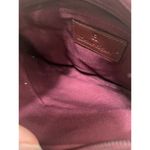 Etienne Aigner vintage  Red Crossbody Purse 9" x 6" Canvas Cotton Photo 10