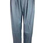 Pretty Little Thing NWT Gray Pleated High Rise Straight Leg Ankle Dress Pants Sz 4 Photo 0