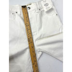 Madewell  Flared Wide Leg Jeans Size 27 High Rise Magic Pockets Cropped Raw Hem Photo 13