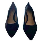 Gianni Bini NEW Kaislie Pumps Pointy Toe Leather Suede Block Heel Shoes 9M Photo 4