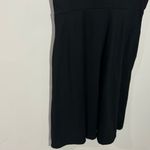 Tahari NWT  Black Sleeveless Dress Square Neck With Pockets Size 8‎ Photo 2