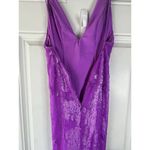 NBD X BY  NEW sequined Chiquitita Gown In maxi Lavender Size Small Revolve Photo 8