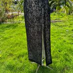 Vintage 90s Morgan and Co. By Linda Bernell Elegant Evening Sexy maxi dress M Blue Photo 7