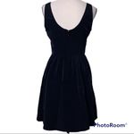 Attention  size 2 women’s pink black white knee length geometric sleeveless dress Photo 2