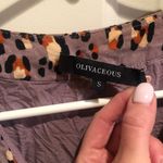 Olivaceous Purple Leopard Crop Top Photo 6