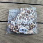 Aerie NWT medium high cut cheeky cheetah print animal swim bikini bottom Photo 2