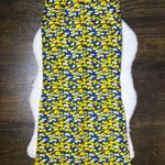 Handmade Yellow and Blue Maxi Skirt Photo 0