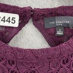 The Limited  Women's Fit & Flare Dress Lace Overlay 6 Pleated Sleeveless Cutout Photo 11