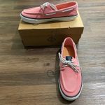 Sperry  sz 9.5 pink Womens Bahama 2.0 lace up vacation‎ minimalist loafers NWT Photo 1