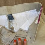 Arizona Jean Company NEW Arizona Jean Co SchoolGirl Straight twill khaki pant Women’s size 7 AVG NWT Photo 6