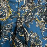 Allison Joy  Blue Paisley Blouse  Photo 3