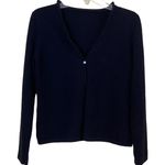 Ann Taylor Cashmere One Button Cardigan Size Medium Photo 0