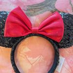 Disney minnie mouse  land sequin mickey bow ears headband Photo 4