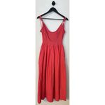 Free People  Dylan Midi Dress in Pink Size X-Small Photo 7