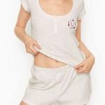 Victoria's Secret 
Cotton Thermal Short PJ Set Photo 1