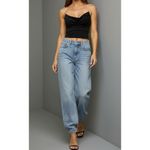 Lovers + Friends Adler Strapless Corset Top, Black, Large Photo 1