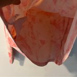 Hang Ten Women's Size L Pink White Tie-Dye Long Sleeve Top UV Protect Zip Pocket Photo 8