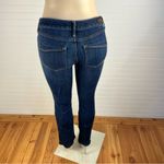 EXPRESS  Barely Boot Low Rise Stretchy Women’s Denim Jeans 2s Dark Wash Photo 7