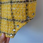 Assignment Revolve Cady Strapless Tweed Mini Dress Yellow‎ L Yellow Size L Photo 7