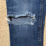 Vigoss  Women's Dark Blue Ripped Skinny Jeans Photo 1