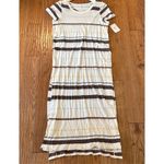 Free People  NWT too legit side slit maxi shirt coverup small Photo 14