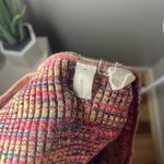 Anthropologie Moth Rainbow Spacedye Knit Short Sleeve Scoop Neck Top Size XL Photo 4