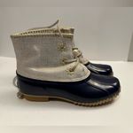 Jack Rogers  Women’s Chloe Duck Boot - Leather/Rubber Fleece Lining Boot Size 8.0 Photo 2