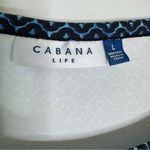 Cabana Life Shift Dress Blue Santorini Print Size L Size L Photo 8