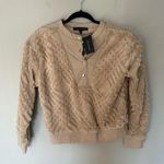 Tommy Hilfiger Tan Textured Pullover Photo 0