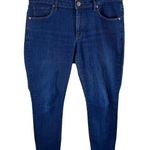 Loft  Medium Wash Curvy Skinny Ankle Fit Mid Rise Jeans Size 30/10 Photo 0