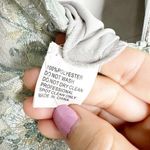 Mac Duggal 67539 Sea Mist Embellished Illusion V Neck Long Sleeve Gown 14 $698 Photo 8