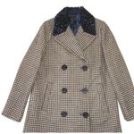 J.Crew NWT Captain Coat in Jeweled Houndstooth Beaded Wool Topcoat 10 $495 Photo 1