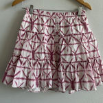Intermix  Estelle Batik Cotton Mini Skirt Size Small New Photo 0