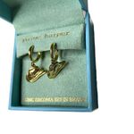 Paige Harper Gold Tone Cowgirl Cowboy Hat Cubic Zirconia Set in Brass Earrings Photo 2