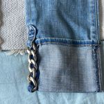 White House | Black Market Straight Leg Jeans With Chain Detail Photo 1