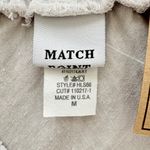 Match Point USA Linen Skirt Sz. M Lagom Gray Bias Cut Minimalist Cottagecore Photo 4