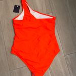 Amazon Beilon One-Shoulder Orange Swimsuit Photo 3