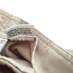 Vintage Fashion Bug Beige Denim Front Slit Maxi Skirt. Size 8 Tan Photo 3