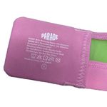 Parade Re:Play Scoop Neck Wireless Bralette Lime Green and Light Pink Sz Small Photo 2