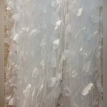 SheIn White Halter Dress with white butterfly Details Photo 3