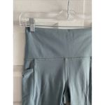 Athleta  Womens XS Blue Salutation‎ Stash Pocket II 7/8 Tight Legging Photo 1