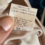 Blaque Label | Tan Nude Faux Wrap Sleeveless Romper Sz S Photo 9