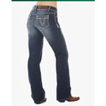 Womens Cowgirl Up Jeans Western Wear SZ 32 Blue Photo 1