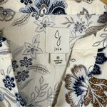 Joie  Floral Mini Dress Size 8 – Puff Sleeve, V-Neck & Belted Waist Photo 8