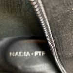 Fashion to figure FTF Nadia Black Faux Suede Lace Up Thigh High Heel Boots 11 Wide Photo 8