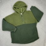 PINK - Victoria's Secret Pink by Victorias Secret Half Zip Varsity Half Zip Hoodie Jacket Green Medium Photo 15