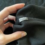 ZARA  Black Ribbed Mockneck Sweater Photo 2