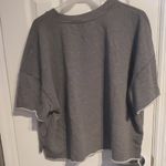 secret treasures  Charcoal 'Blessed' Floral Sweatshirt Photo 3