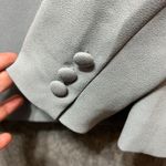 Jones New York Blazer Suit Jacket Button Front Career Office Light Blue 12 Photo 2